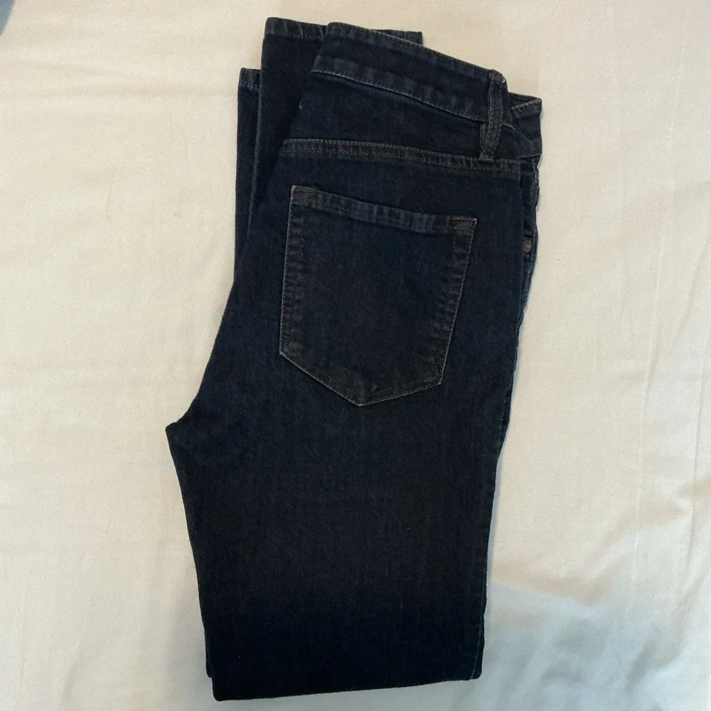Ann Taylor Loft Curvy High Waist Skinny Ankle‎ Stretch Women's Jeans Sz 25/0